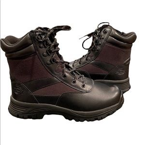 Mens Dickies Soft Toe Work Boots, NWOT, Black